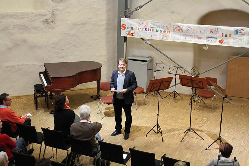 Konzert f&uuml;r Fl&uuml;chtlinge in Sondershausen (Foto: Karl-Heinz Herrmann)