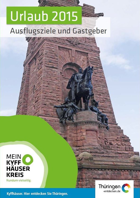 Urlaubsmagazin 2015 erschienen (Foto: Landratsamt Kyffh&auml;userkreis)