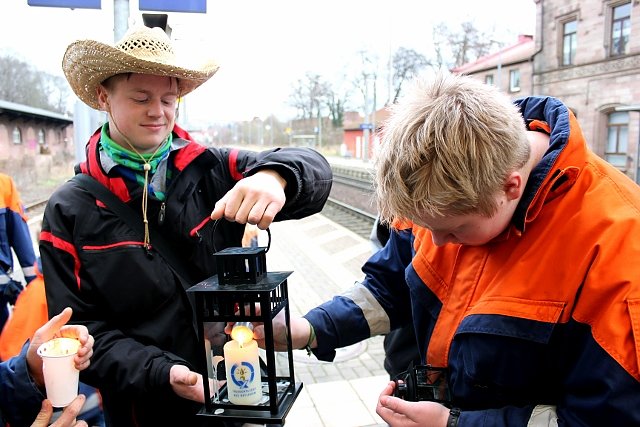 Friedenslicht (Foto: Feuerwehr Heiligenstadt)