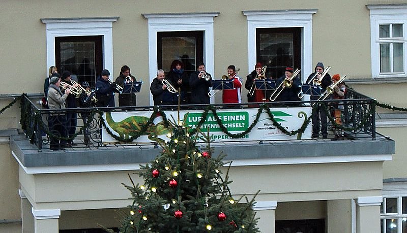 Trotz Wetterkapriolen wieder sch&ouml;ner Weihnachtsmarkt (Foto: Karl-Heinz Herrmann)