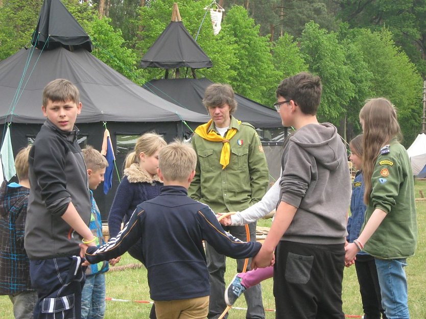 Pfadfinder Die Nordh&auml;user Grash&uuml;pfer auf Spuren der Arche Noah (Foto: Doris Lang)