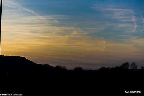 Wetterbild (Foto: Gernot Thelemann) Wetterbild (Foto: Gernot Thelemann)