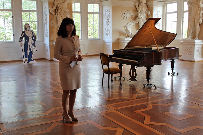 Enrico Pace am Liszt-Flügel (Foto: Karl-Heinz Herrmann) Enrico Pace am Liszt-Flügel (Foto: Karl-Heinz Herrmann)