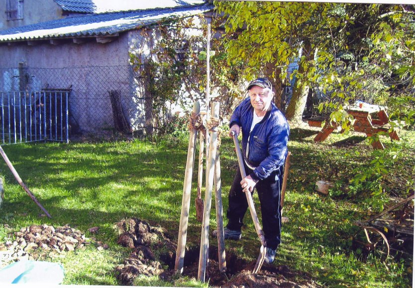 Selten gewordene Obstsorten gepflanzt (Foto: Hannlore Kutscha) Selten gewordene Obstsorten gepflanzt (Foto: Hannlore Kutscha)