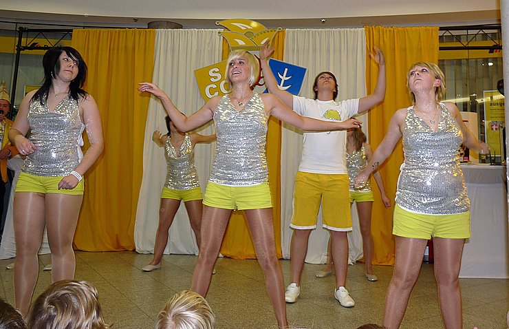 Karnevalsauftakt des SCC Gelb- Wei&szlig; Stocksen (Foto: Karl-Heinz Herrmann)