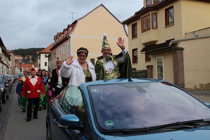 Ja ist denn schon Rosenmontag? (Foto: Karl-Heinz Herrmann)