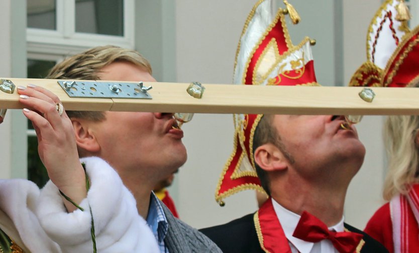 Bad Frankenhausen h&auml;ngt an der Flasche (Foto: Karl-Heinz Herrmann)