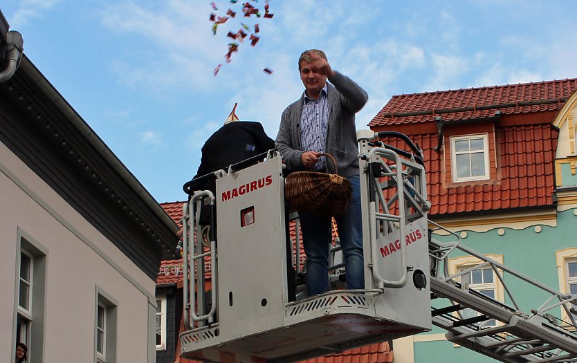 Bad Frankenhausen h&auml;ngt an der Flasche (Foto: Karl-Heinz Herrmann)