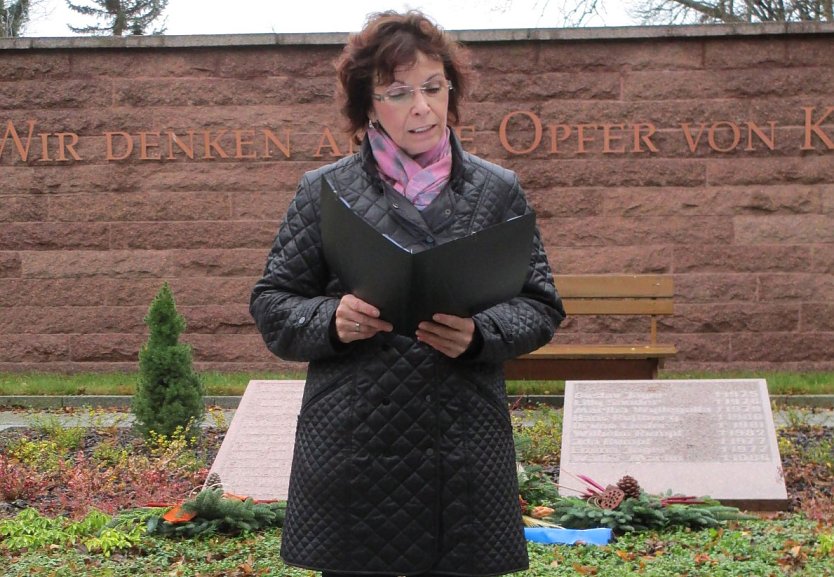 Gedenken auch in Artern (Foto: Ina R&ouml;mer)