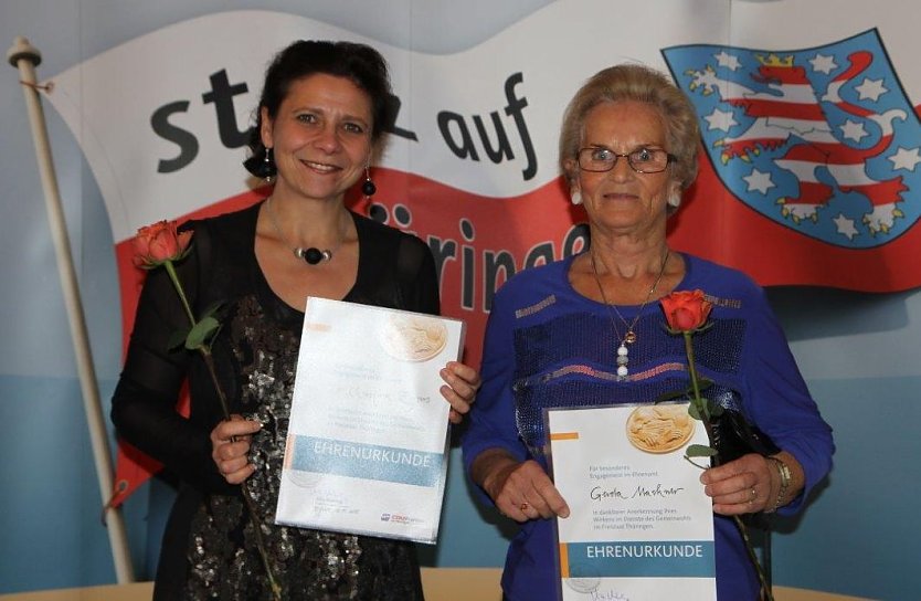 F&uuml;r ehrenamtliche Arbeit geehrt (Foto: privat)