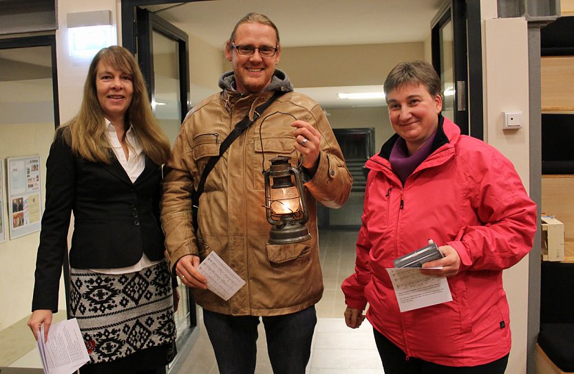 Friedenslicht kam in den Kyffh&auml;userkreis (Foto: Karl-Heinz Herrmann)