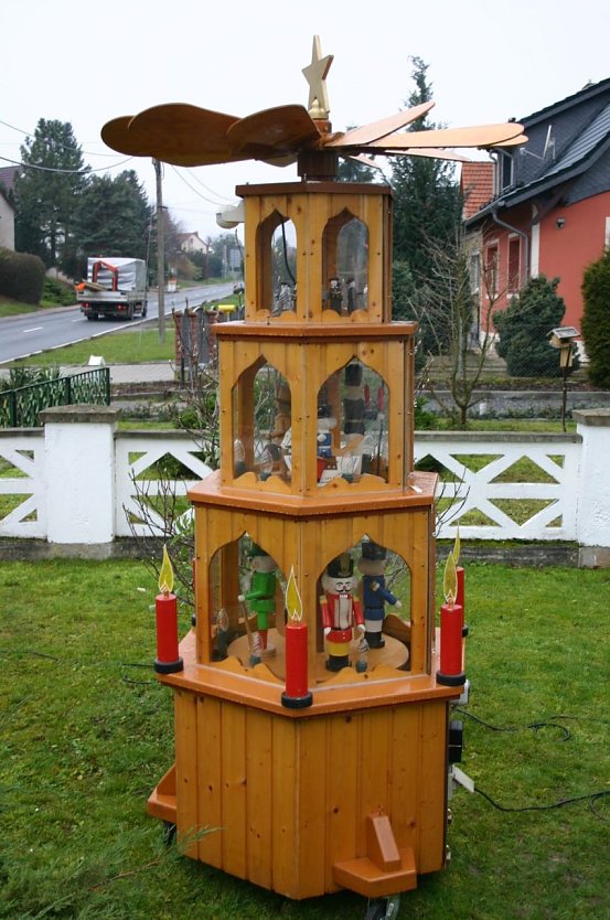 Erzgebirgsweihnacht im Kyffh&auml;userland. (Foto: J&uuml;rgen M&uuml;ller)