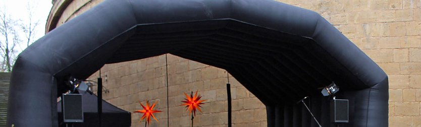 Sch&auml;den auf Weihnachtsmarkt Sondershausen (Foto: Karl-Heinz Herrmann)