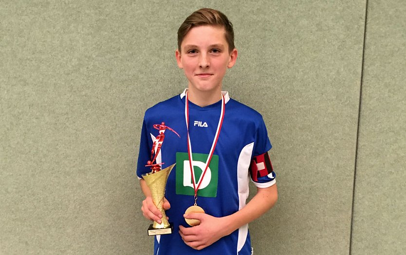 Lennert Wagner (SpG Görsbach I) mit insgesamt 11 Toren. (Foto: Erik Zimmermann) Lennert Wagner (SpG Görsbach I) mit insgesamt 11 Toren. (Foto: Erik Zimmermann)