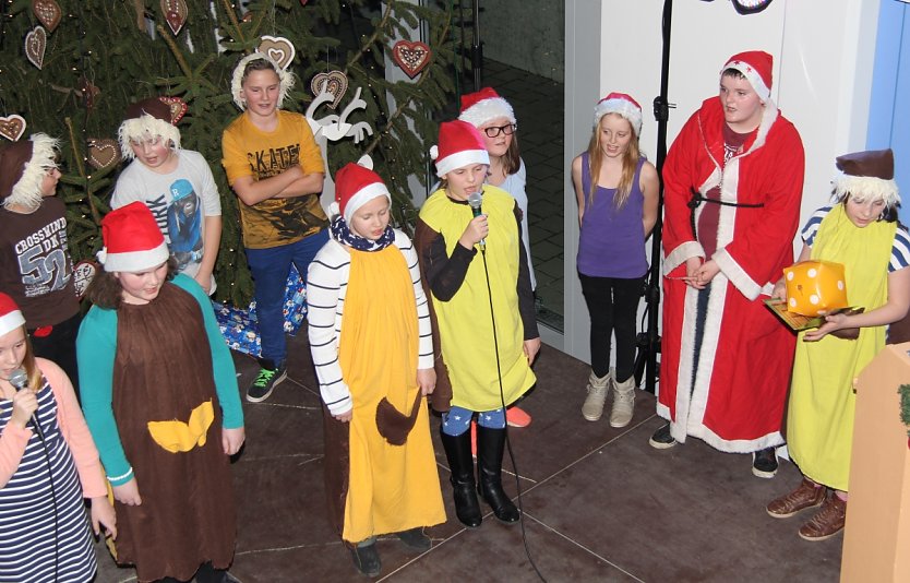 Weihnachtskonzert und Jahresabschluss an der Lessingschule Nordhausen (Foto: Katrin Siebert)