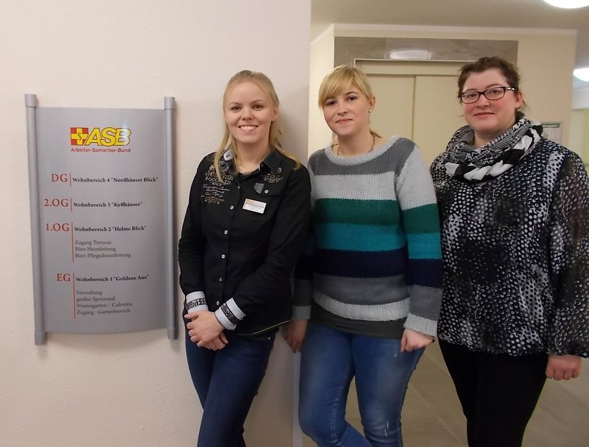 Weibliches Trio in Sundhausen (Foto: privat)