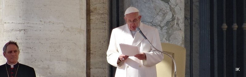 Ansprache des Papstes (Foto: Ilka Kühn) Ansprache des Papstes (Foto: Ilka Kühn)