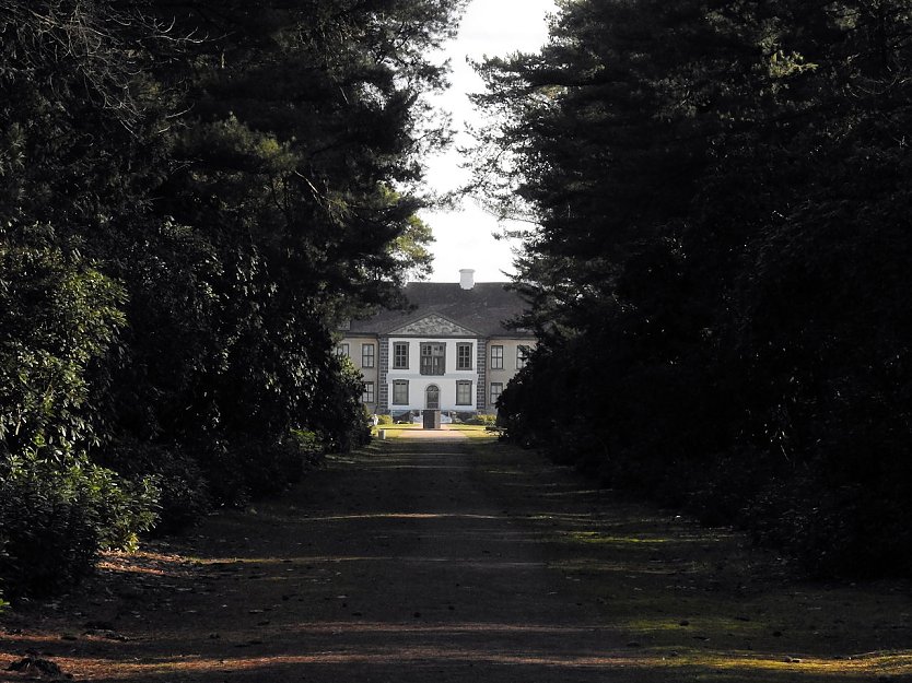 Peter Blei zu Besuch auf Schloss Oranienbaum (Foto: Peter Blei)