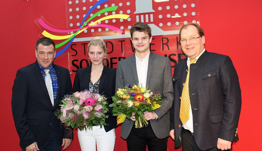 Ausbildung 2016 bei den Stadtwerken Sondershausen (Foto: Karl-Heinz Herrmann)