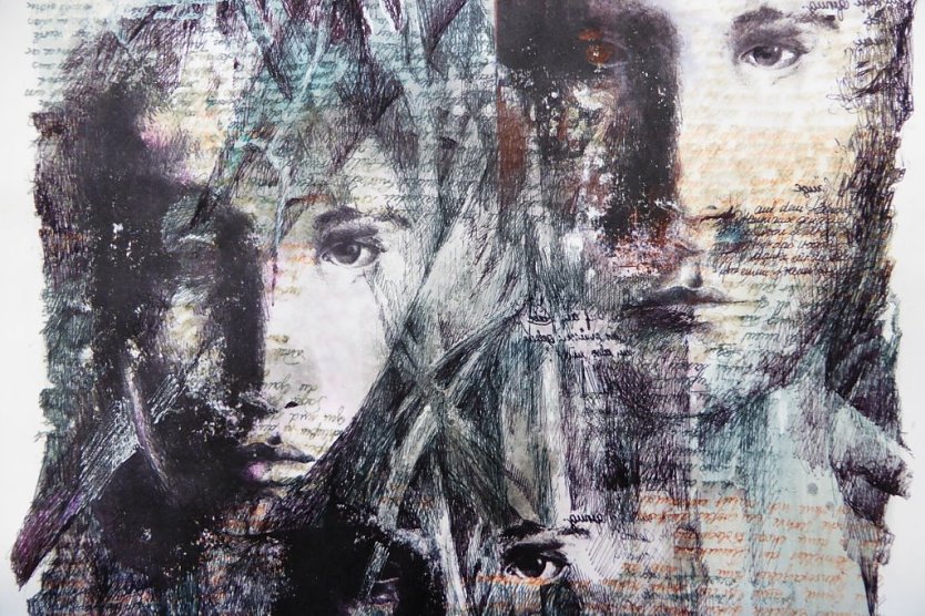 Karin Kiskers Werke werden demn&auml;chst im Heringer Schloss zu sehen sein (Foto: Heidelore Kneffel)