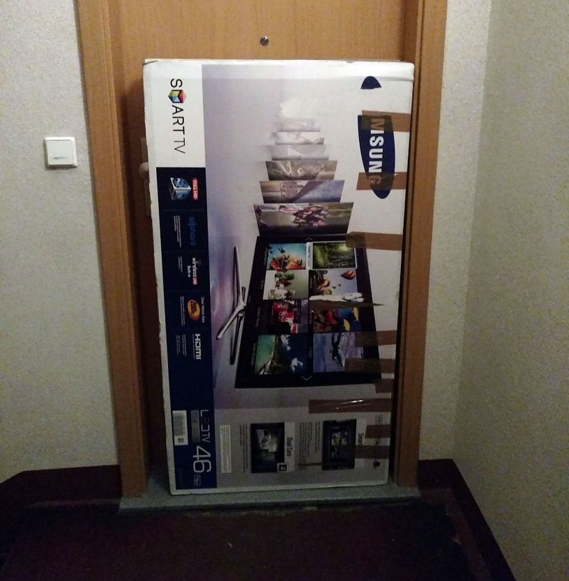 Zugestellt (Foto: Peter Blei)