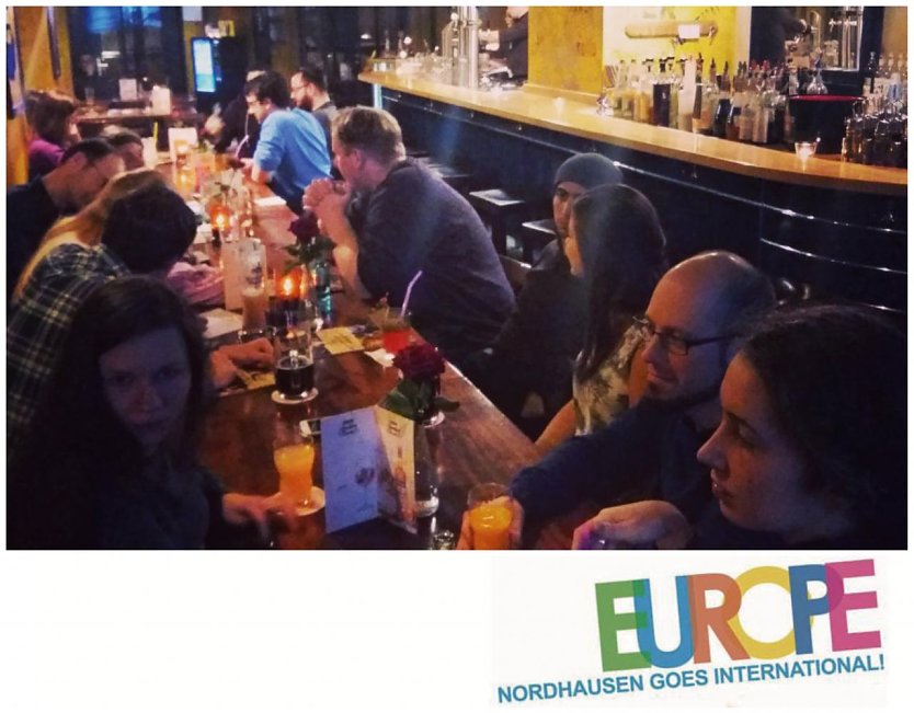 Der Deutsch-Englische Stammtsich traf sich gestern zum ersten Mal im neuen Jahr (Foto: Europa Service Nordth&uuml;ringen)