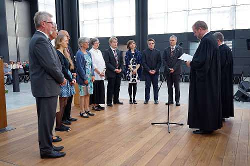 Lektoren eingeführt (Foto: Evanglischr Kirchenkreis) Lektoren eingeführt (Foto: Evanglischr Kirchenkreis)