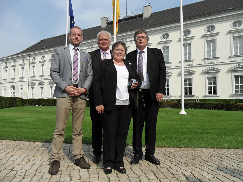 Zum Tag des Grundgesetzes beim Bundespr&auml;sidenten (Foto: SPD Kyffh&auml;userkreis)