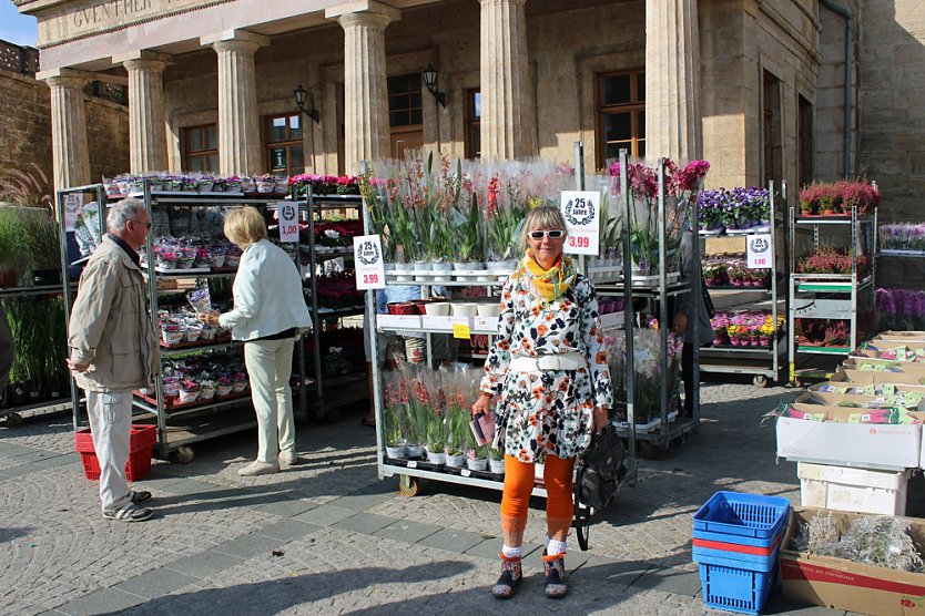 Pflanzenmarkt mit Musik (Foto: Karl-Heinz Herrmann)