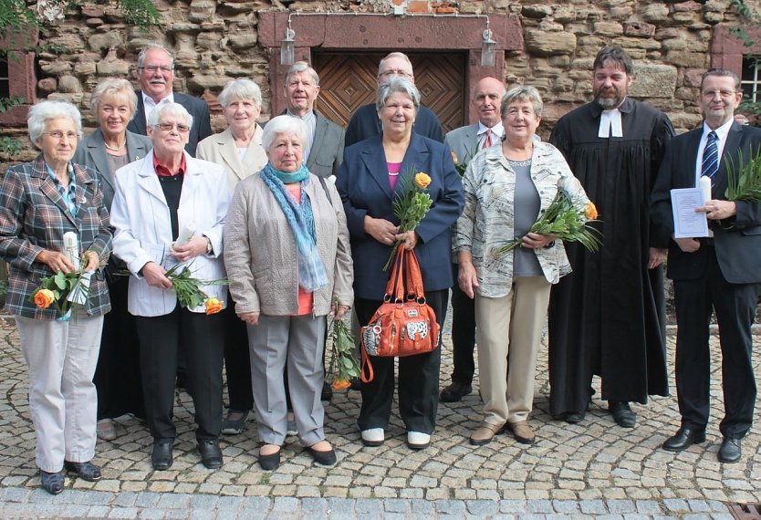 Jubilare in Heringen (Foto: Maik Schr&ouml;ter)