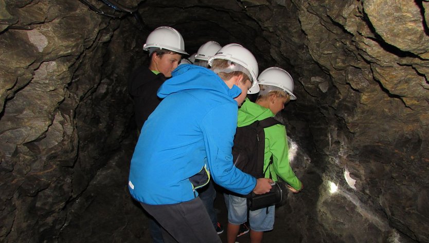 Workshop unter Tage (Foto: L. Schubert)