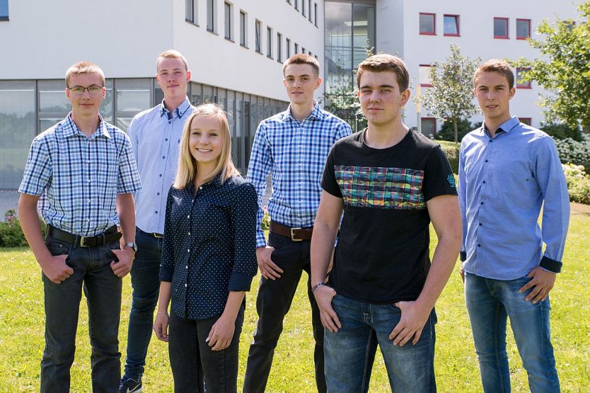 Neue Azubis (Foto: Martina Adler)