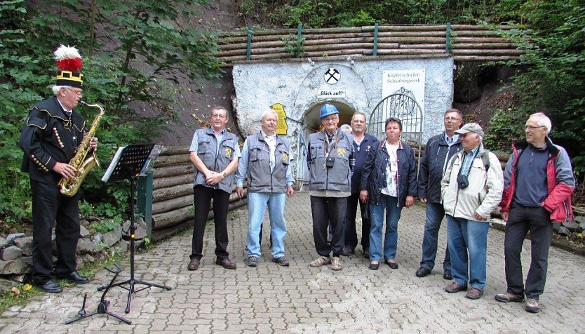 Tag des Geotops in der "Langen Wand" (Foto: L. Schubert)