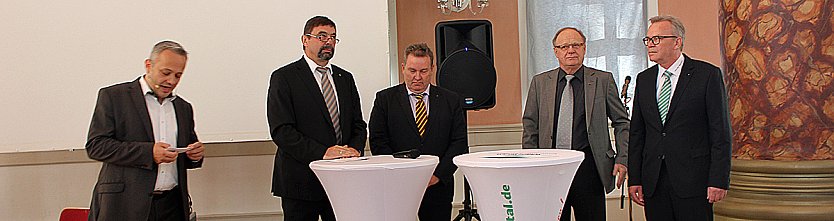 St&auml;dtische Wohnungsgesellschaft wurde 25 Jahre (Foto: Karl-Heinz Herrmann)