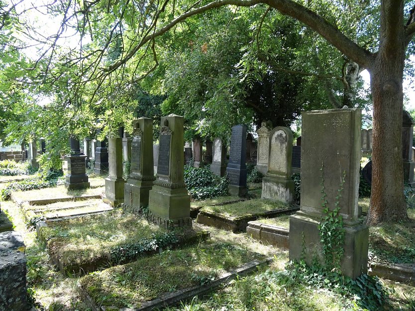 Grabsteinreihen auf dem j&uuml;dischen Friedhof in Nordhausen (Foto: Geschichts- und Altertumsverein)