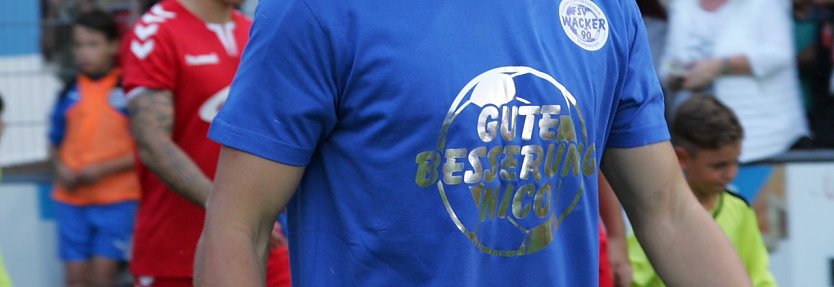 Gute Besserung, Nico (Foto: Bernd Peter)