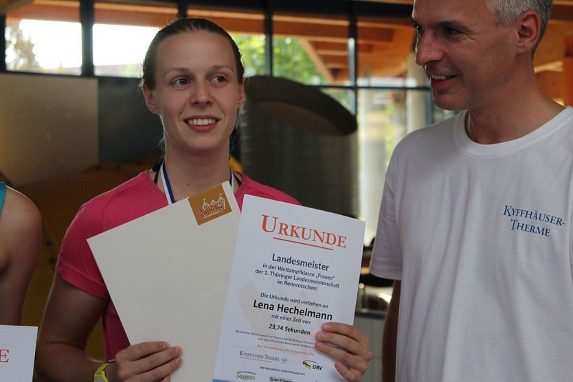 Th&uuml;ringer Rennrutschenmeister kam aus dem "L&auml;ndle" (Foto: Karl-Heinz Herrmann)