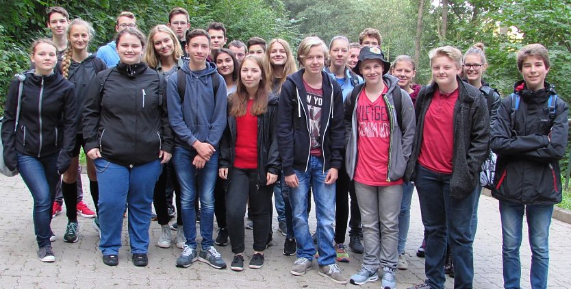 Exkursion zur Langen Wand (Foto: L. Schubert)