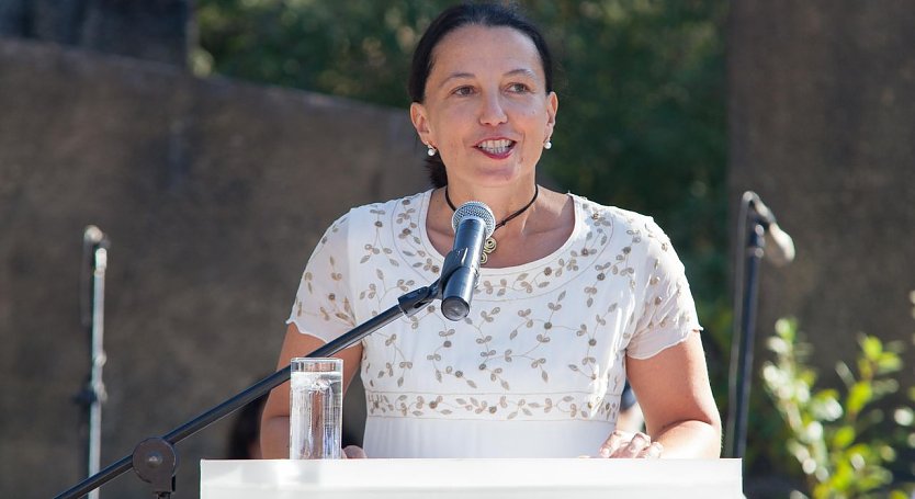 Prof. Dr. Maria Borcsa eröffnet die 9. Konferenz der „European Family Therapy Association“ (EFTA) in Athen (Foto: privat)