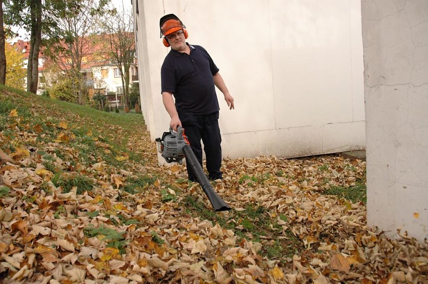 Arbeitsschutz auch bei der Garten- und Hausarbeit (Foto: TÜV Thüringen)