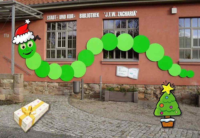 Bibliothek Bad Frankenhausen öffnet ihre Tür (Foto: Stadt Bad Frankenhausen) Bibliothek Bad Frankenhausen öffnet ihre Tür (Foto: Stadt Bad Frankenhausen)