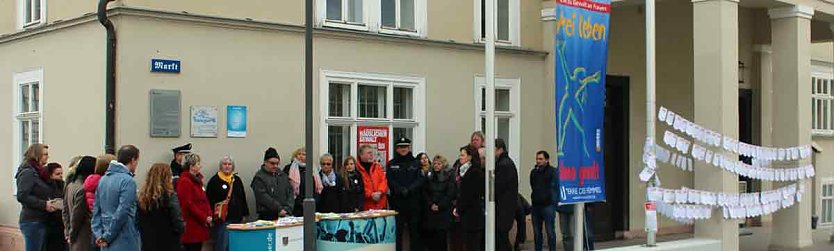 Woche gegen h&auml;usliche Gewalt (Foto: Karl-Heinz Herrmann)