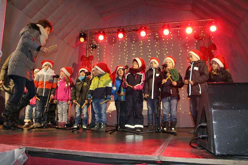 Weihnachtsmarkt Bad Frankenhausen er&ouml;ffnet (Foto: Karl-Heinz Herrmann)