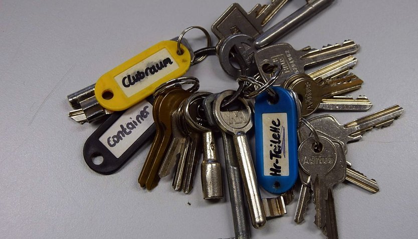 Schl&uuml;sselbund (Foto: Polizei)