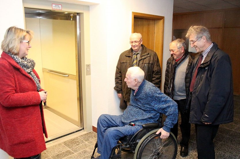 Besichtigt (Foto: P. Grabe, Pressestelle Rathaus)