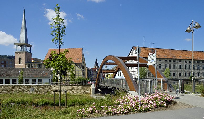Stadtf&uuml;hrung mit Dr. Seiferling (Foto: Stadt Sondershausen)