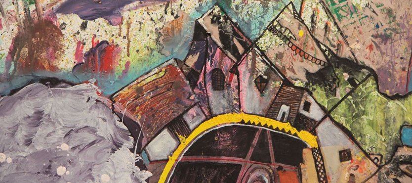 Kunst macht...eine ganze Menge, das zeigte man gestern zur Er&ouml;ffnung der neuen Ausstellung in der Kreissparkasse (Foto: Angelo Glashagel)