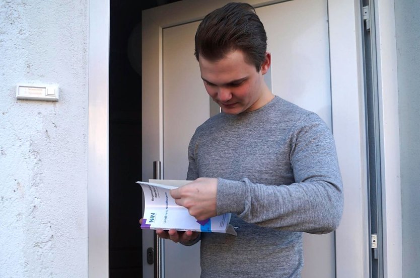 Im Briefkasten entdeckt (Foto: J. Piper)