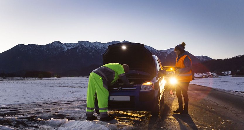 "Gelbe Engel" sind auch zu Weihnachten unterwegs (Foto: ADAC)