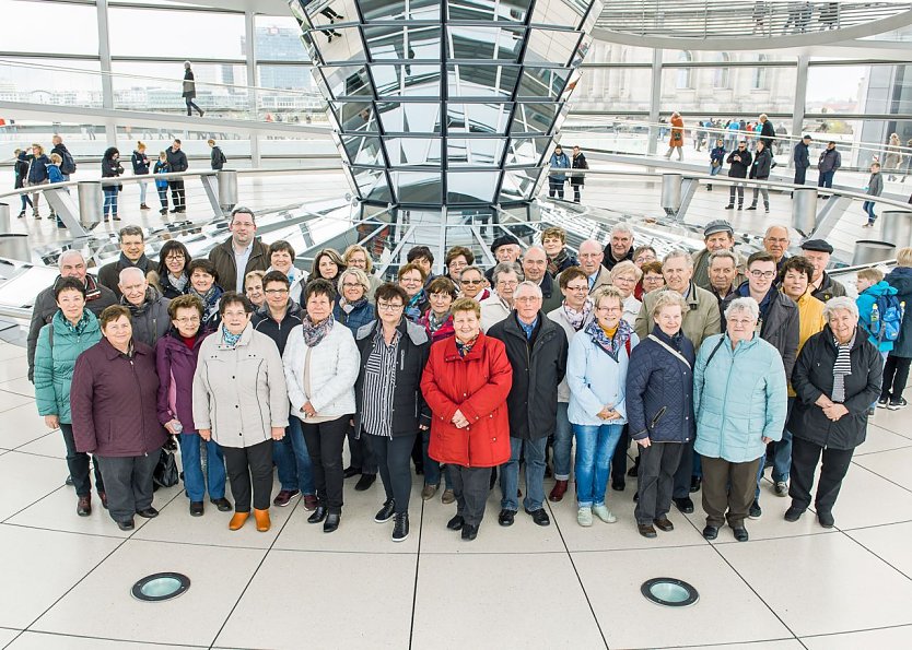 50 politisch Interessierte des Wahlkreises 189 erkundeten das politische Berlin (Foto: Manfred Grund)